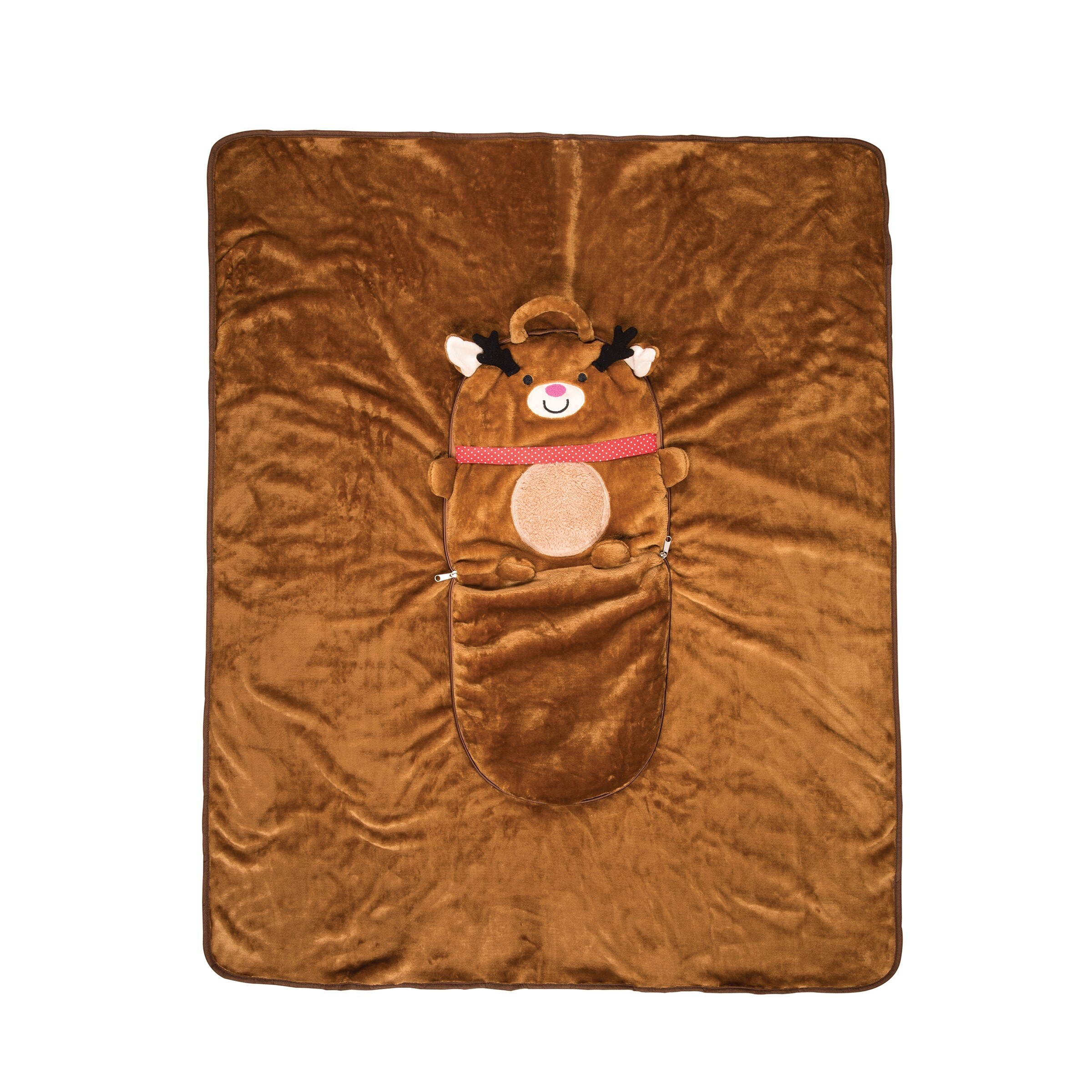 Christmas Reindeer Pillow Blanket On Sale Bed Bath Beyond 33893336
