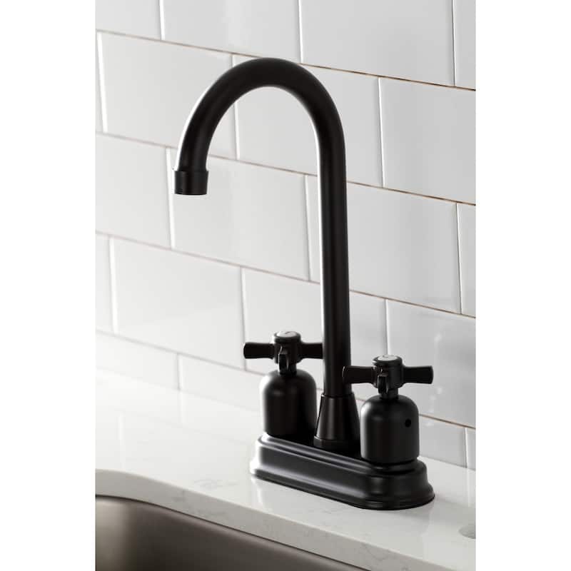Kingston Brass Millennium 4 in. Centerset Bar Faucet