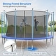preview thumbnail 8 of 6, Trampolines with Safty Enclosure Recreational Trampolines
