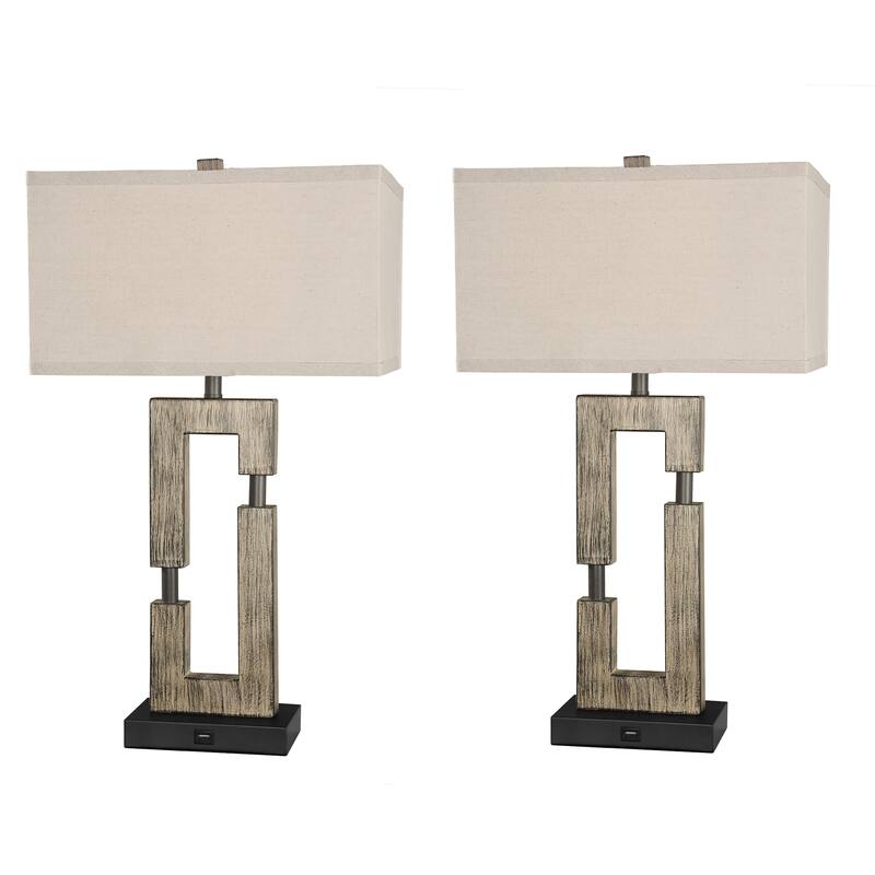 Set of 2 Vintageern Table Lamp