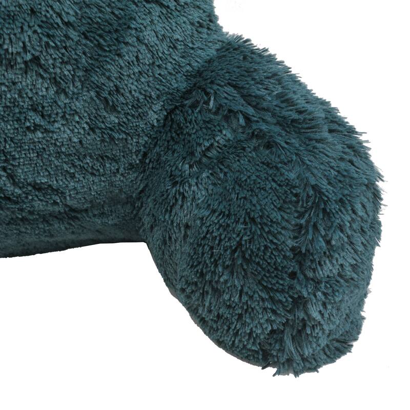 Halsted Shaggy Backrest Pillow