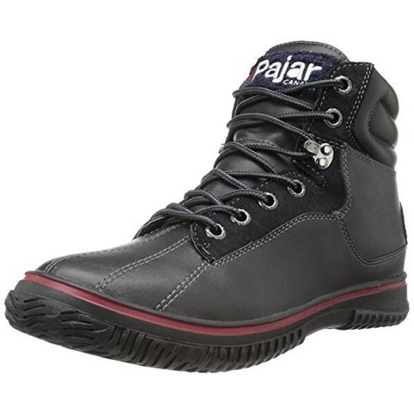 Shop Pajar Mens Guardo Winter Boots Leather Waterproof Overstock