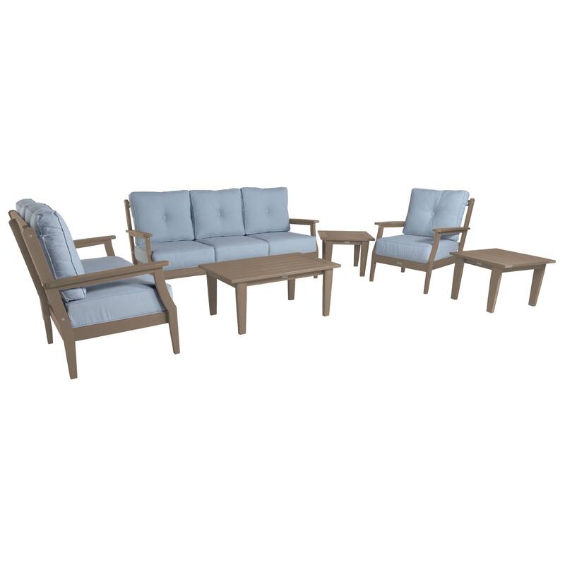 HIGHWOOD Lehigh 6-Piece Grand Deep Seating Set