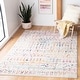 preview thumbnail 12 of 18, SAFAVIEH Tulum Astra Boho Moroccan Distressed Rug - Ivory/Grey - 9' x 12'
