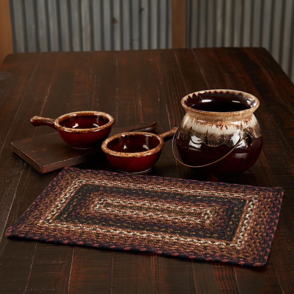 Beckham Jute Rect Placemat 12x18 - 12 x 18