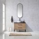 preview thumbnail 76 of 78, Trento Bath Vanity with Sintered Stone Top with Concrete Sink (C)