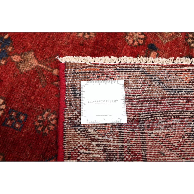 ECARPETGALLERY Hand-knotted Antalya Vintage Red Wool Rug - 3'4 x 6'9