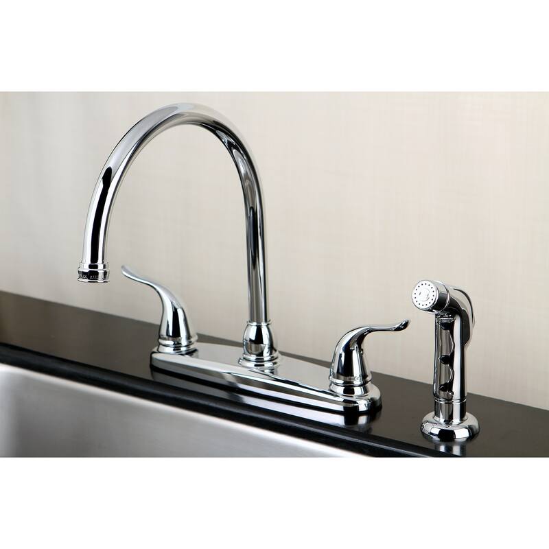 Yosemite 8 in. Centerset Kitchen Faucet with Sprayer
