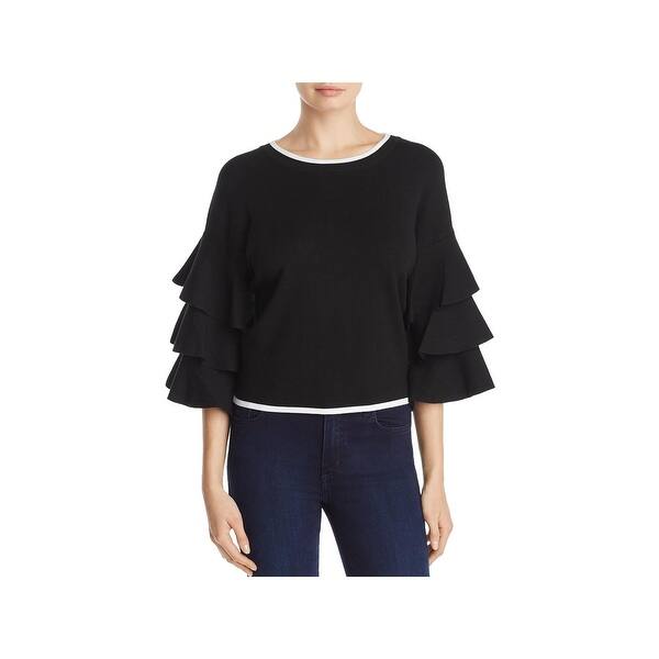 Shop Marled Reunited Clothing Womens Pullover Sweater Tiered