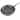 12 Inch Aluminum Nonstick Frying Pan in Gray