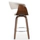 preview thumbnail 161 of 186, 26"/29" Faux Leather Swivel Bar Stools, Wood Counter Stool