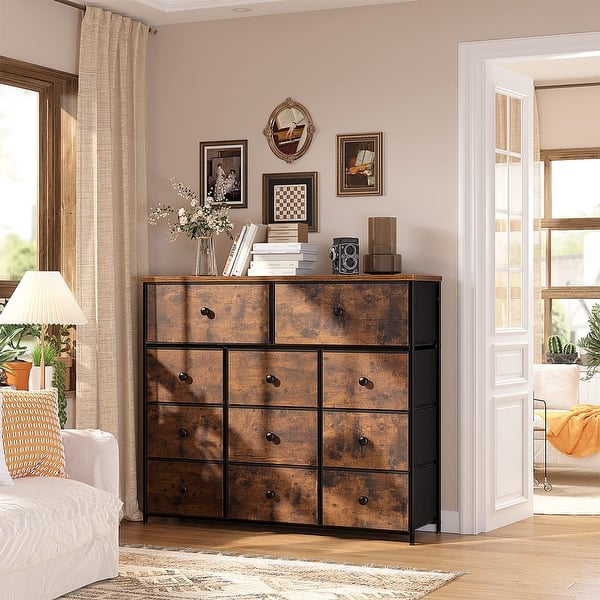 bedroom large dresser Four Hands Belmont 8 Drawer Tall Dresser