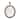 Mercana Avram Brown Solid Wood Frame With Metal Hanger Round Mirror - 44" x 44" - 46.8L x 1.5W x 44.0H
