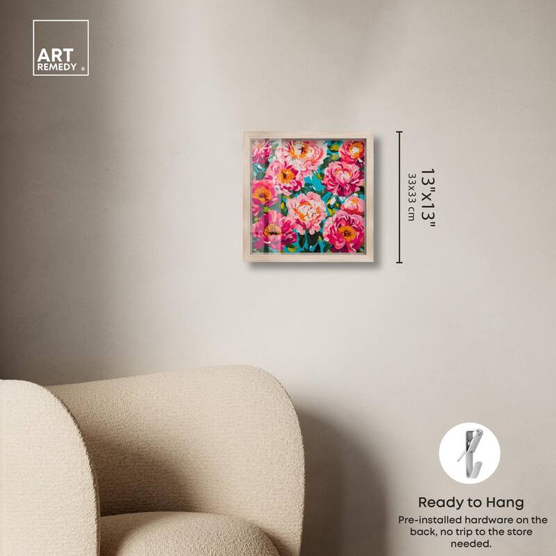 Maximalist Bloom Shadowbox by Art Remedy
