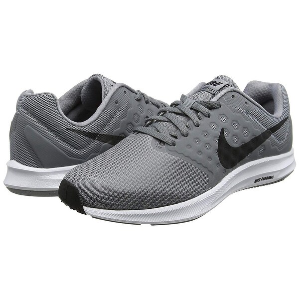 nike men's grey downshifter 7 running shoes