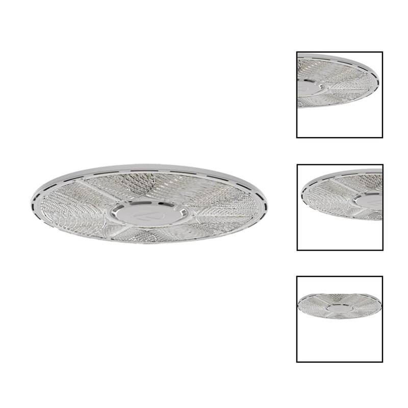 Led light fixture black ceiling lighting metal garage with lights - N/A