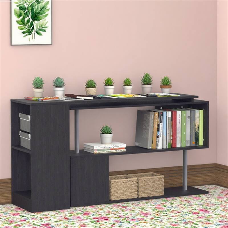 Rotating Corner Computer Desk ModernHome Office Workstation