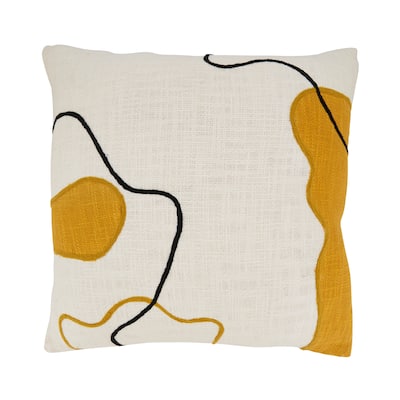 Artistic Flair Abstract Throw Pillow