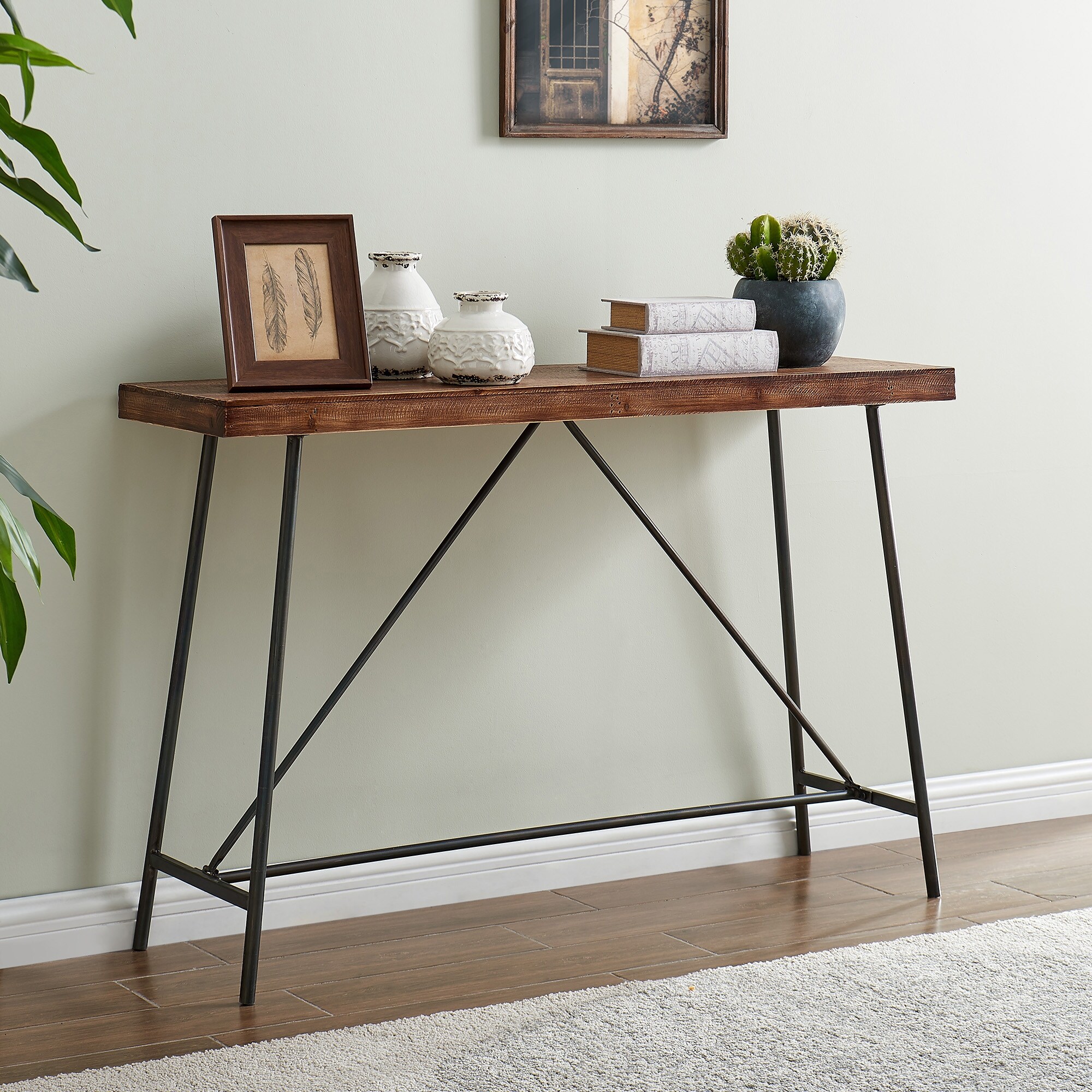 Shop Firstime Co Colton Farmhouse Rustic Console Table