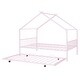 preview thumbnail 49 of 81, Metal house bed with trundle