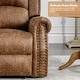 preview thumbnail 14 of 14, Power Recliner Chair with Massage and Heat, Faux Leather Electric Recliner with USB Port for Living Room