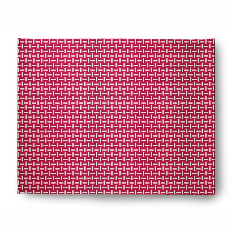 Woven Stitch Soft Chenille Rug - 8' x 10' - Fuchsia