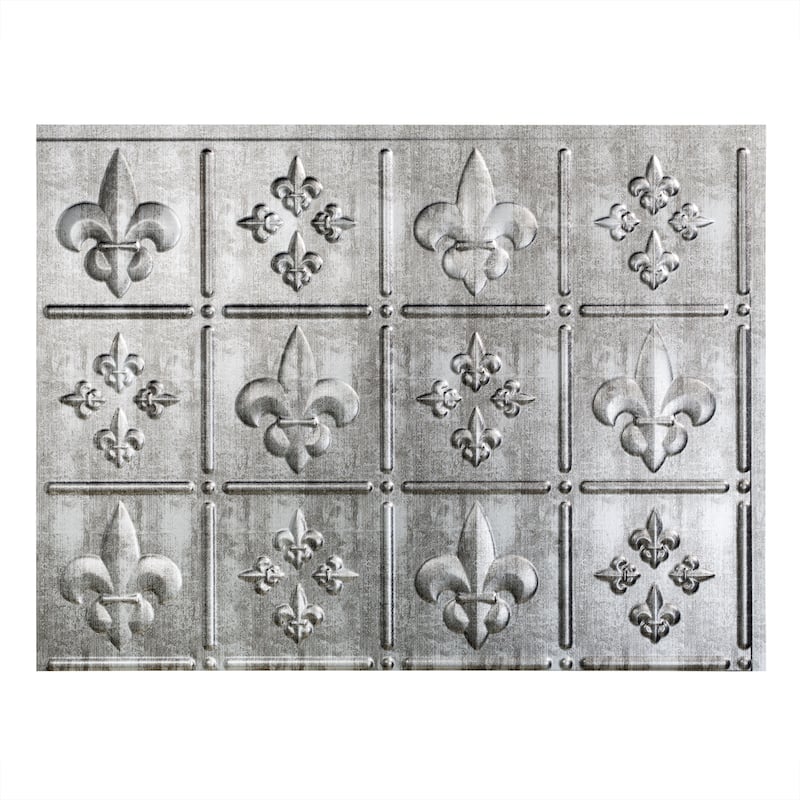 FASÄDE Fleur de Lis Decorative Vinyl Backsplash Panel