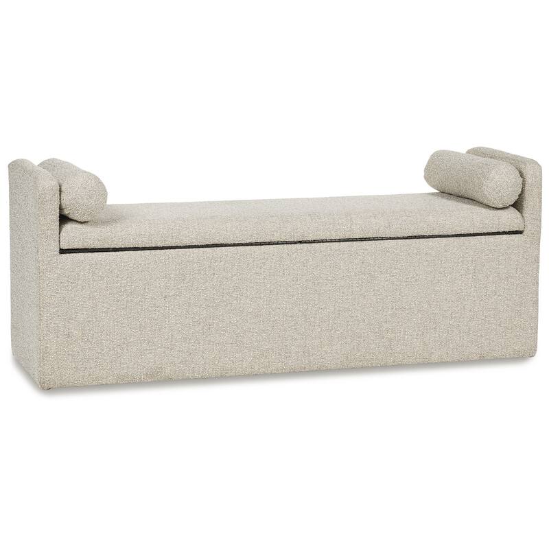 Signature Design by Ashley Galliden Beige 62" Dining Bench - 62" W x 19" D x 25" H