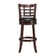 preview thumbnail 42 of 46, Verona Swivel 29-inch High Back Barstool by iNSPIRE Q Classic