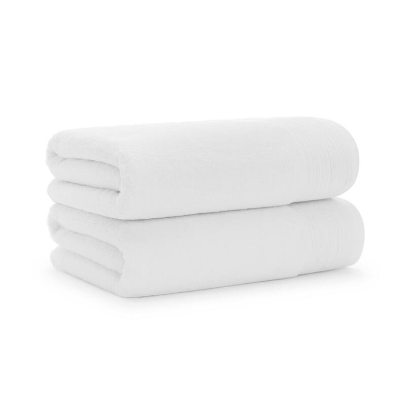 Aston & Arden Anatolian Turkish Towel Collection - Bath Towel - White