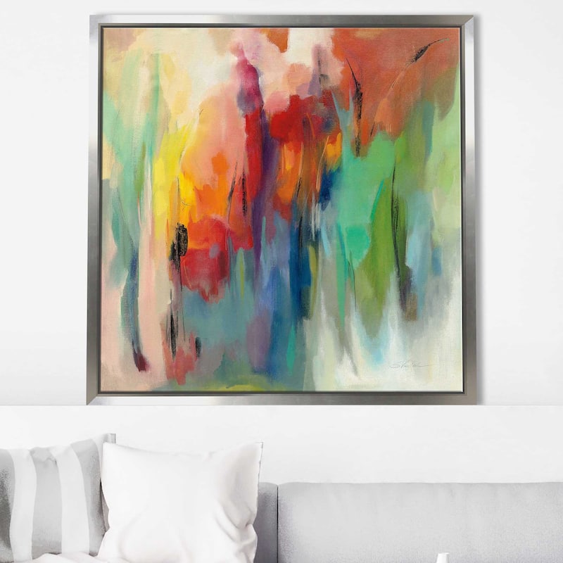 "March Rainbow" Print on Floating Canvas
