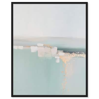 Shimmering Calm Canvas by Art Remedy
