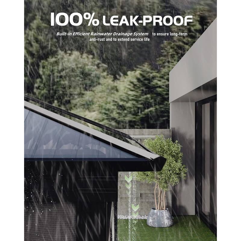 10' x 13' Patio Hardtop Heavy Duty Gazebo for Garden, Patios, Lawns - 10X13 Ft