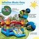 preview thumbnail 6 of 6, Costway 3-in-1 Kids Bouncer with Slide Large Jumping Area & Basketball - 149.5" x 110" x 87"