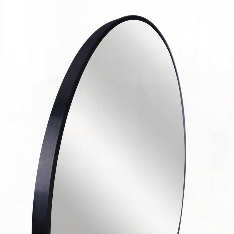 Metal Framed Round Bathrrom Mirror