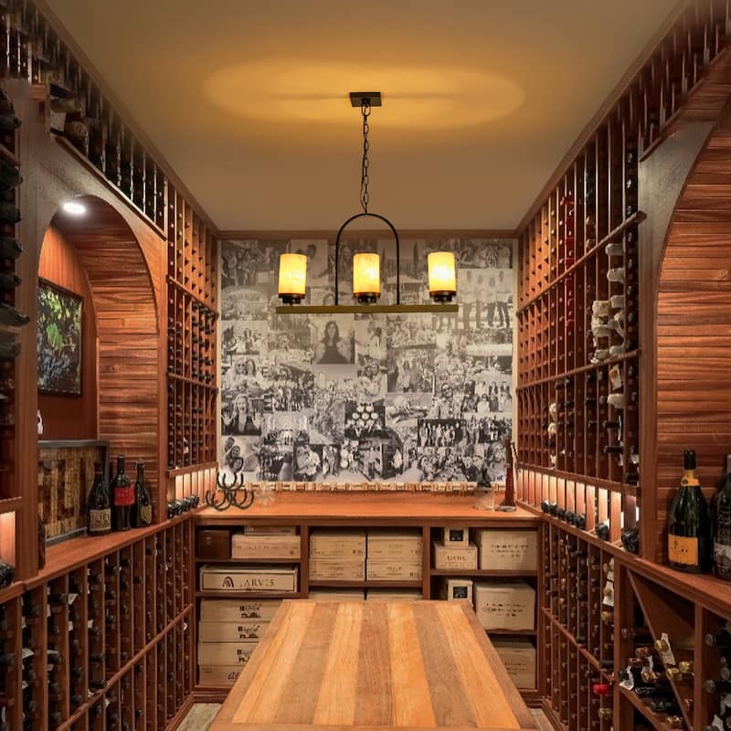 Retro Industrial Iron Pendant with Alabaster Candle Shade