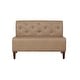 preview thumbnail 11 of 31, Allard Upholstered/Faux Leather Modern Farmhouse Nook Bench