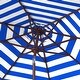 preview thumbnail 20 of 23, SAFAVIEH Athens Inside Out Striped 9-foot Outdoor Umbrella