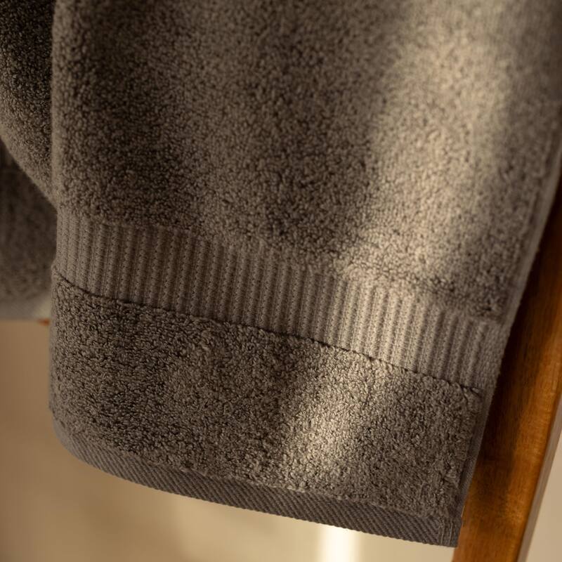 Salbakos Cotton Bath Towels Turkish Cotton Soft Absorbent Set of 4 - 27x54