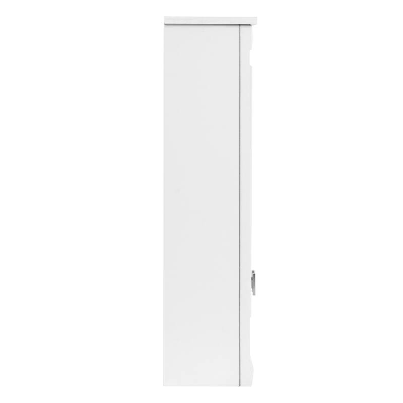 Roomfitters 36x28 Inch Medicine Cabinet, Wall Mounted Bathroom Mirror Cabinet with Adjustable Shelf & Soft-Closing Hinges, White