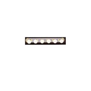 Volume Lighting 6 Light 39" Width Bathroom Vanity Strip