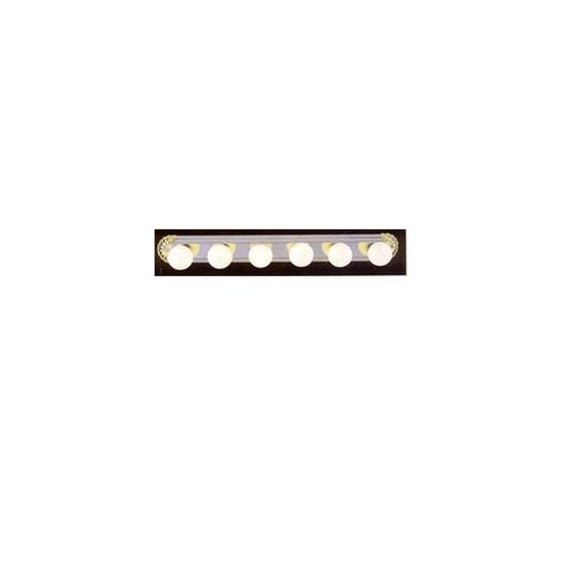 Volume Lighting 6 Light 39" Width Bathroom Vanity Strip
