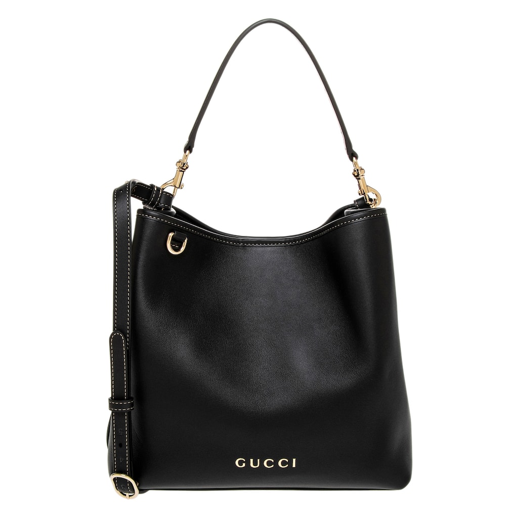 Gucci GG Emblem Bucket Bag