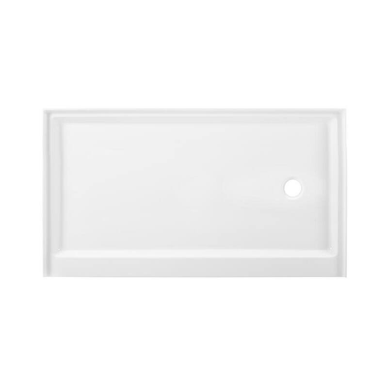 Swiss Madison Voltaire 60" x 34" Rectangular Shower Base with Single