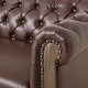 preview thumbnail 14 of 58, Castalia Nailhead Trim Chesterfield Sofa by Christopher Knight Home - 78.75" L x 33.50" W x 28.00" H