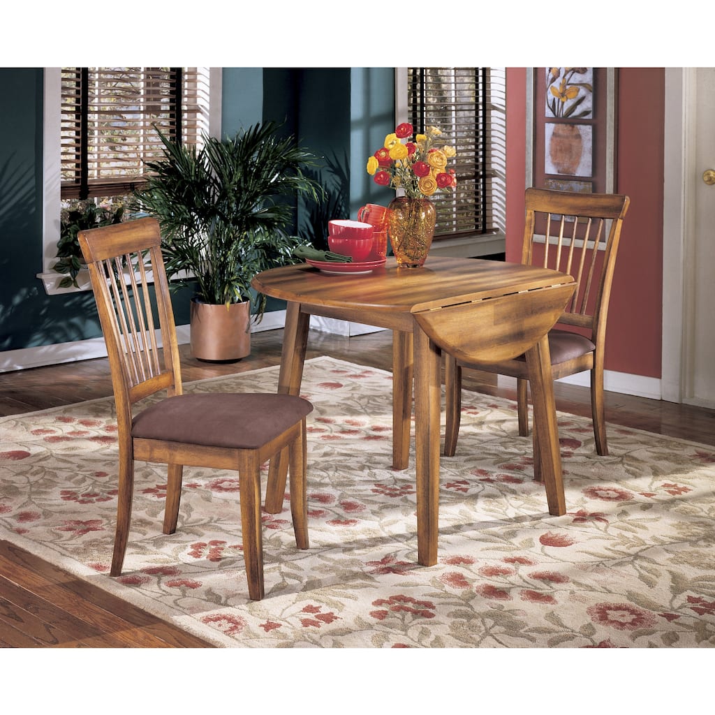 Signature Design by Ashley Berringer Rustic Brown 3-Piece Dining Package