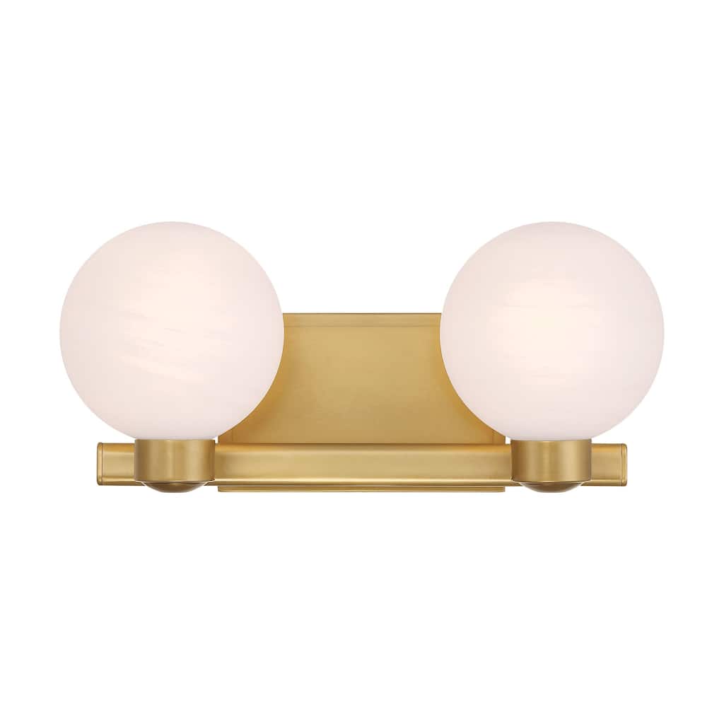 Minka Lavery 3492 Mooncrest 2 Light 16" Wide Bathroom Vanity Light