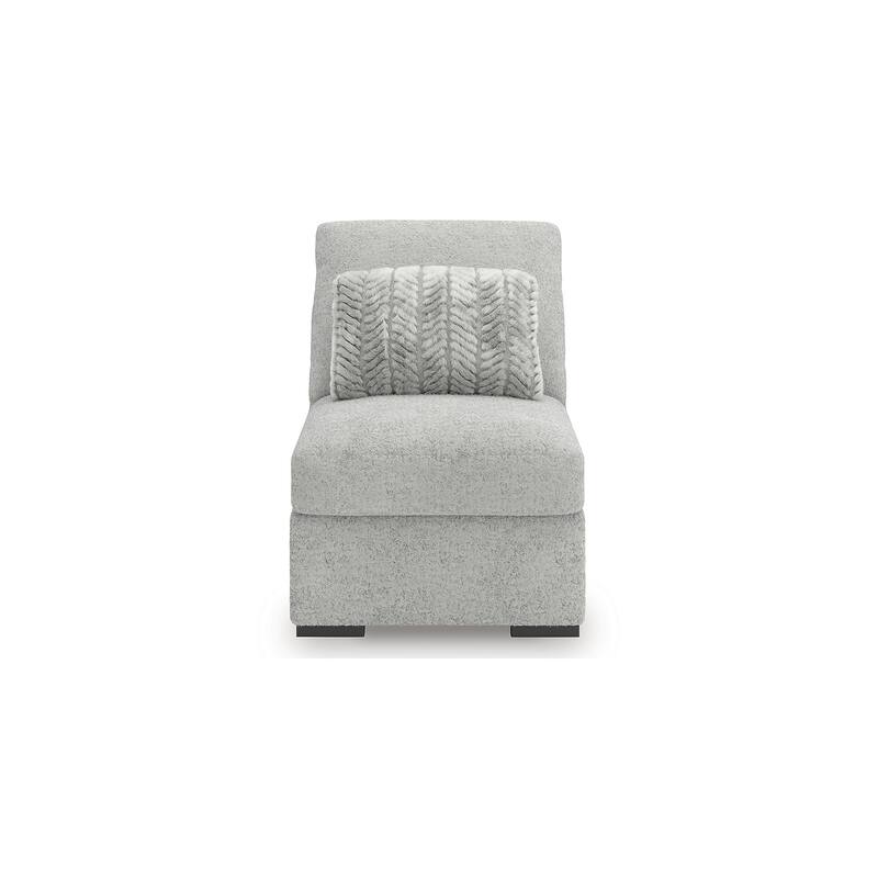 Signature Design by Ashley Snodoodle Gray 6-Piece Sectional with Chaise - 156" W x 113" D x 40" H