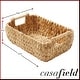 preview thumbnail 40 of 45, Hyacinth Seagrass Oval Storage Baskets with Wooden Handles Woven Bins