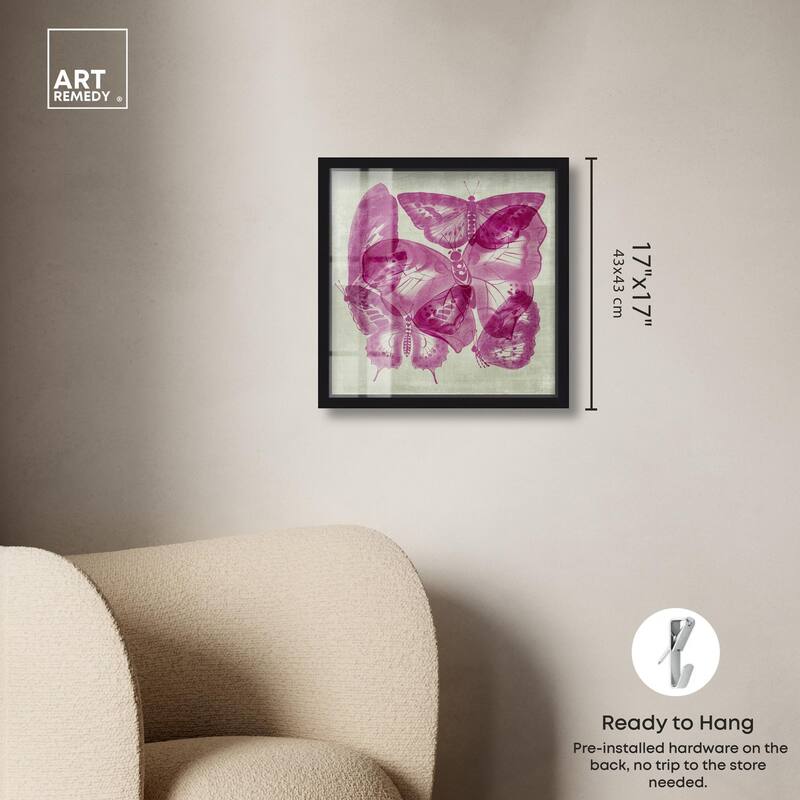 Fluttering Wings Shadowbox by Art Remedy